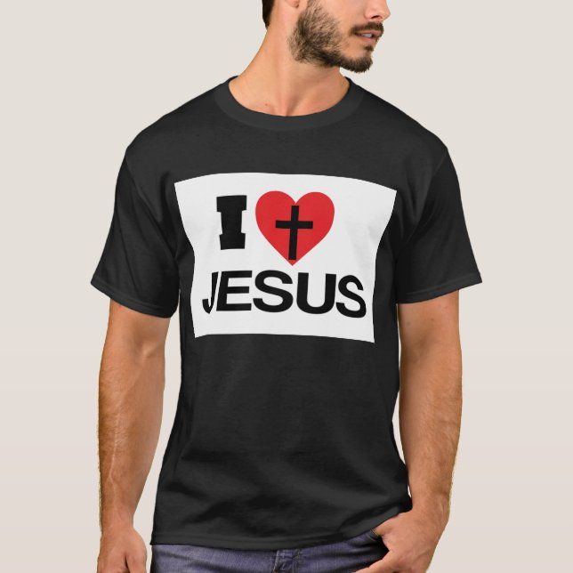 I Love Jesus T-Shirt (Front)