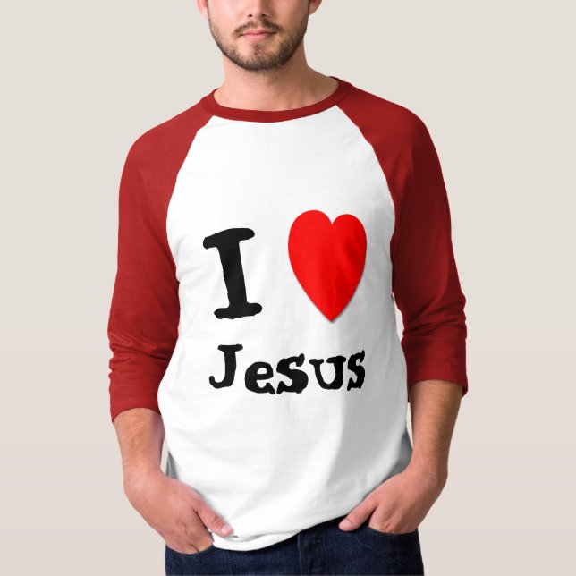 I Love Jesus T-Shirt (Front)