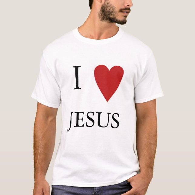 I love Jesus T-Shirt (Front)