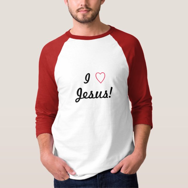 I love Jesus! T-Shirt (Front)