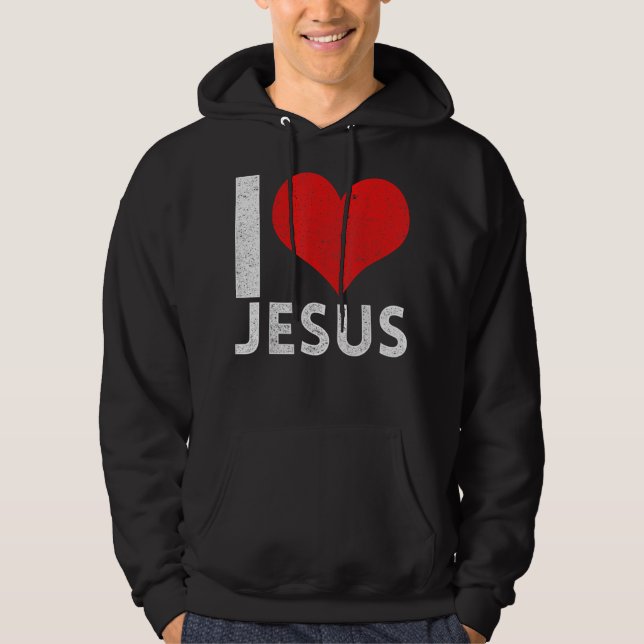 I Love Jesus T-ShirtAre you a Patriotic devotee of Hoodie (Front)