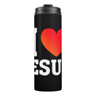 I Love Jesus Thermal Tumbler