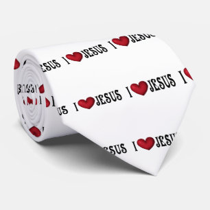 I Love Jesus Tie