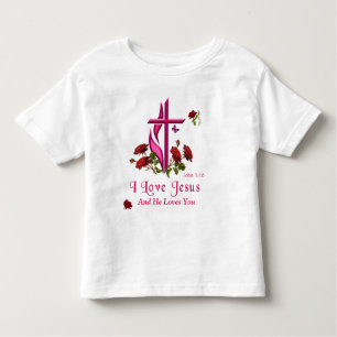 I love Jesus Toddler T-Shirt