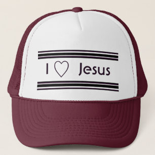 I Love Jesus Trucker Hat