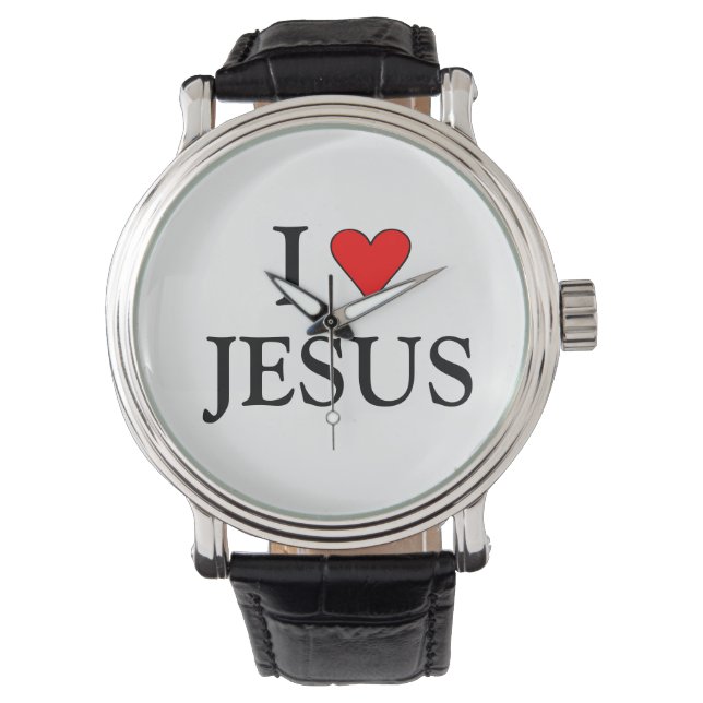 I love Jesus  Watch (Front)