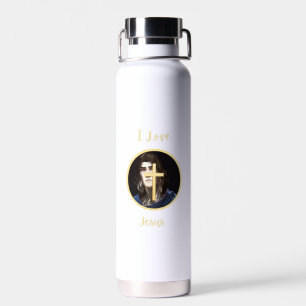 I Love Jesus Water Bottle