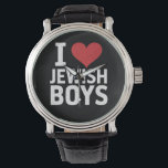 I Love Jewish Boys I Heart Jewish Boys Hanukkah<br><div class="desc">I Love Jewish Boys I Heart Jewish Boys Hanukkah</div>