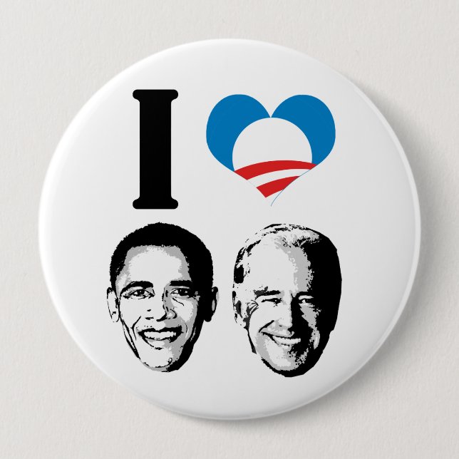 I Love Joebama 10 Cm Round Badge (Front)