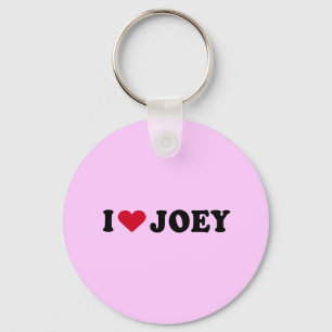 I LOVE JOEY KEY RING