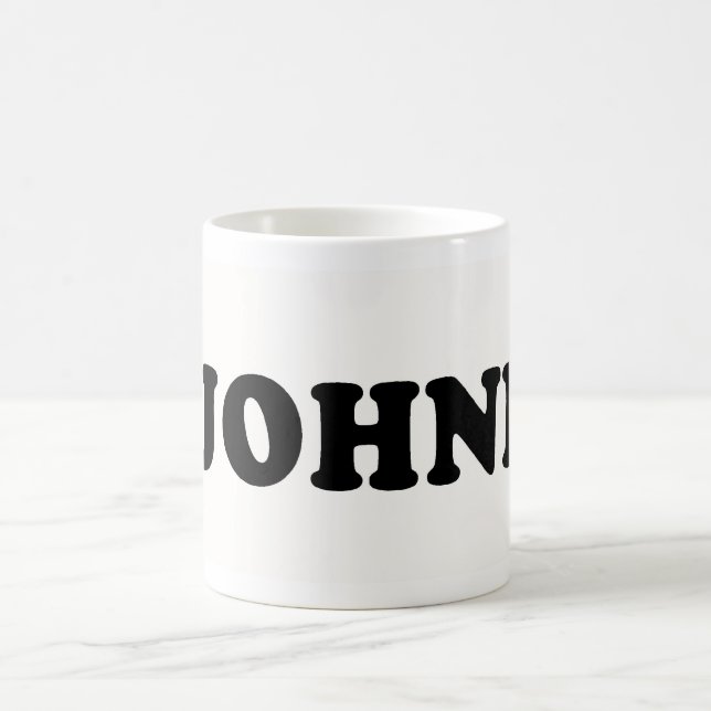 I LOVE JOHNNY COFFEE MUG (Center)