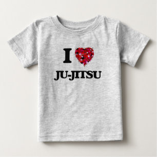 I Love Ju-Jitsu Baby T-Shirt