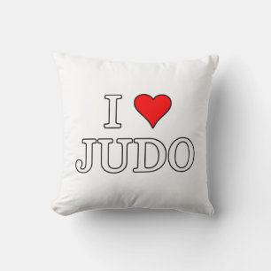 I Love Judo Cushion