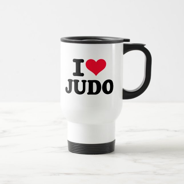 I love Judo Travel Mug (Right)