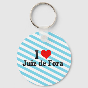 I Love Juiz de Fora, Brazil Key Ring