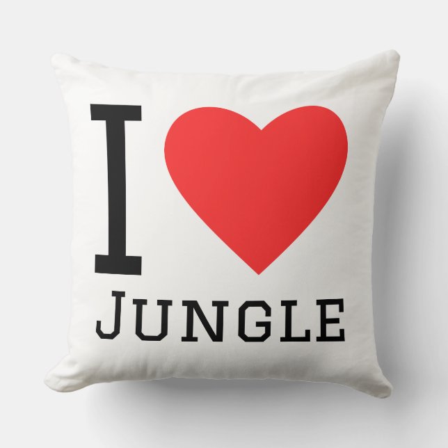 I love jungle cushion (Front)