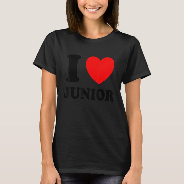 I Love Junior T-Shirt (Front)