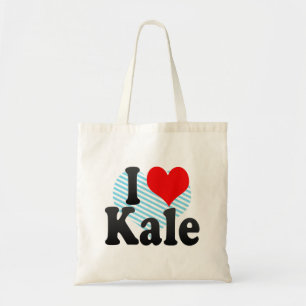 I love Kale Tote Bag