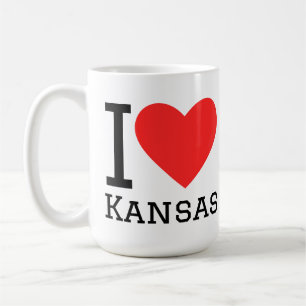 I love kansas coffee mug