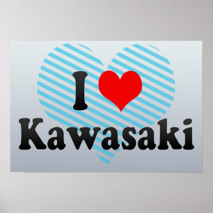 I Love Kawasaki, Japan Poster