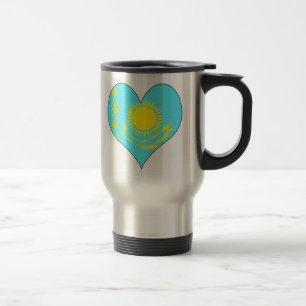 I Love Kazakhstan Travel Mug