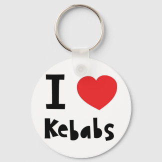 I love Kebabs Key Ring