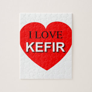 I Love Kefir Jigsaw Puzzle