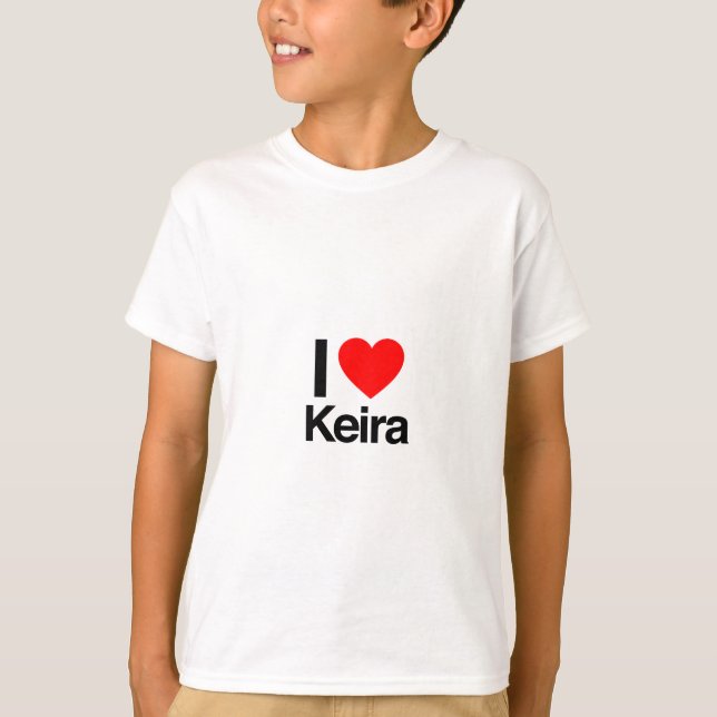 i love keira T-Shirt (Front)