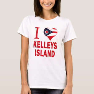 I love Kelleys Island, Ohio T-Shirt