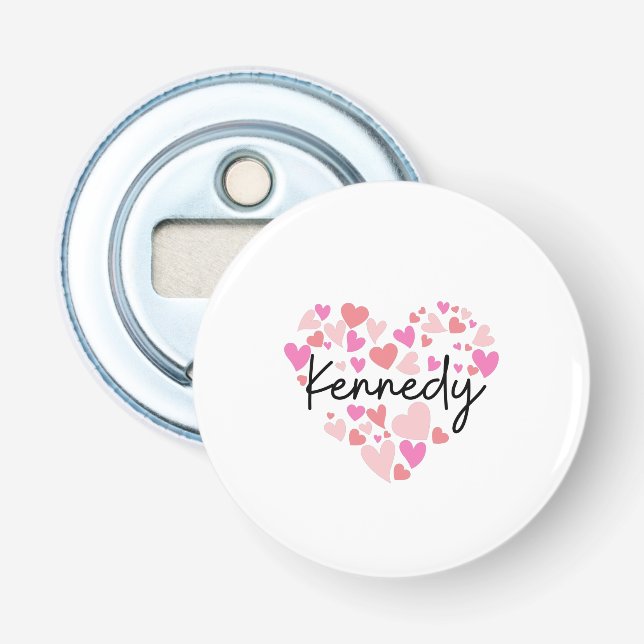 I love Kennedy Bottle Opener (Front)