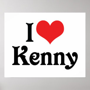 I Love Kenny Poster