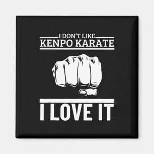 I Love Kenpo Karate Funny Proud American Kenpo Magnet