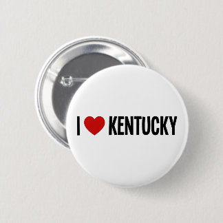 I Love Kentucky I Heart Kentucky Round Button
