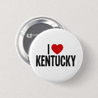 I Love Kentucky I Heart Kentucky Round Button