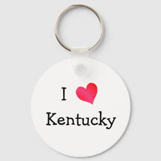 I Love Kentucky Key Ring
