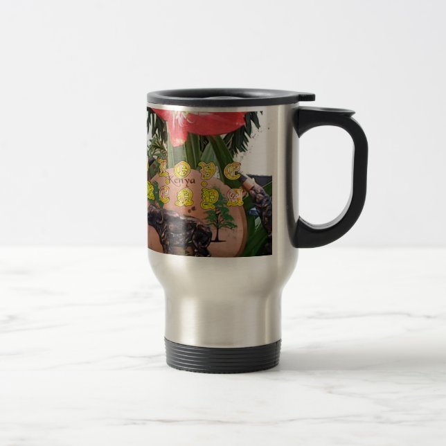 I Love kenya Hakuna Matata gifts Travel Mug (Right)