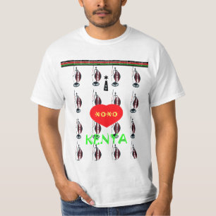 I love Kenya Maasai XOXO Hakuna Matata Zazzle T T-Shirt