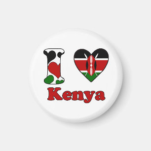 I love Kenya Magnet