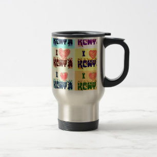 I love Kenya.png Travel Mug