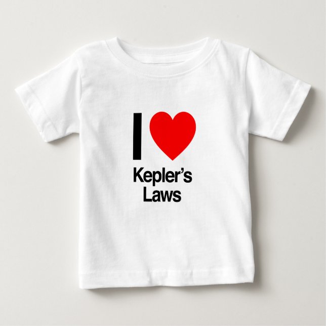 i love keplers laws baby T-Shirt (Front)