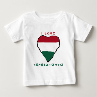 I Love Keresztanya Infant T-Shirt