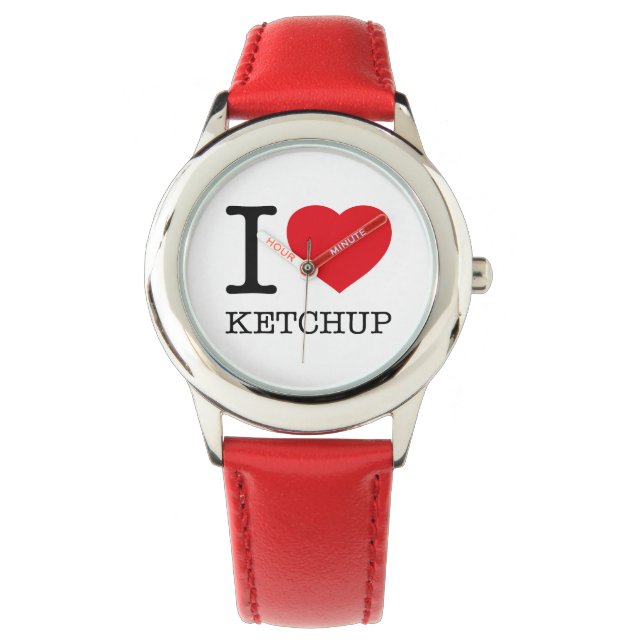 I LOVE KETCHUP WATCH (Front)