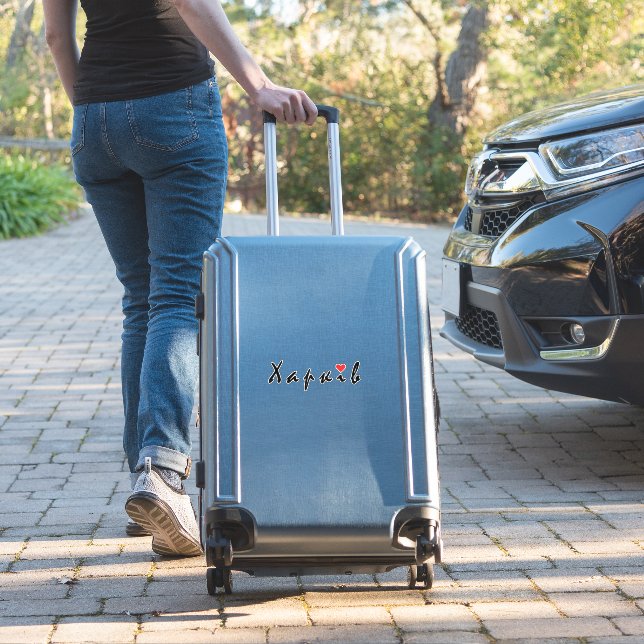 I love Kharkiv (Suitcase Insitu)