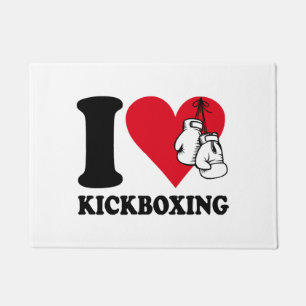 I love kickboxing doormat