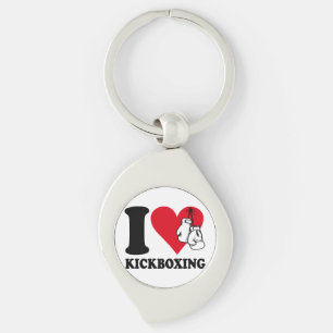 I love kickboxing key ring