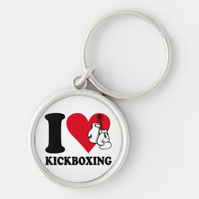 I love kickboxing key ring (Front)