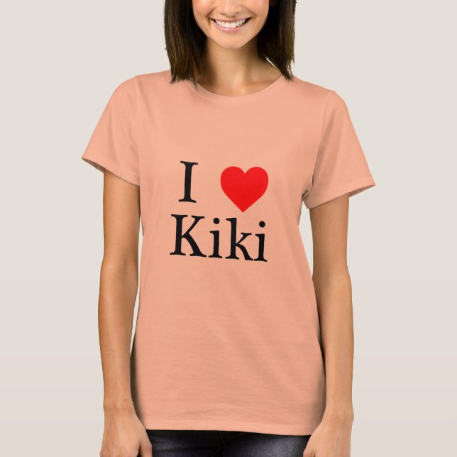 I Love Kiki Shirt (Front)
