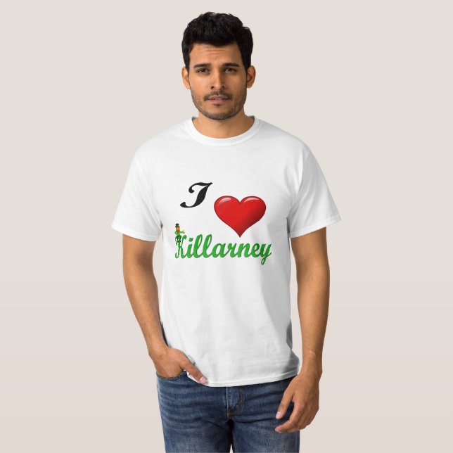 I love Killarney 1 T-Shirt (Front Full)