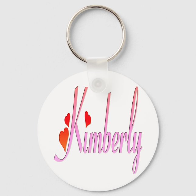 I love Kimberly Keychain (Front)