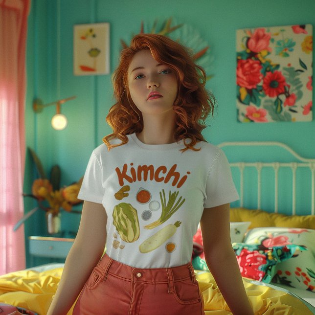 I Love Kimchi T-Shirt (Creator Uploaded)